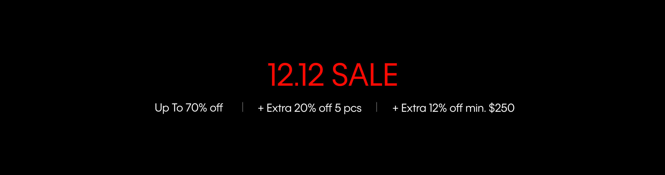 Calvin Klein 12.12 Sale Up to 70% Off